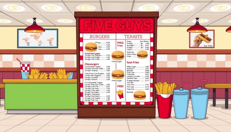 Five Guys Prices Menu