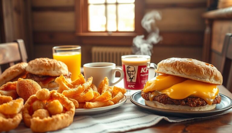KFC Breakfast Menu