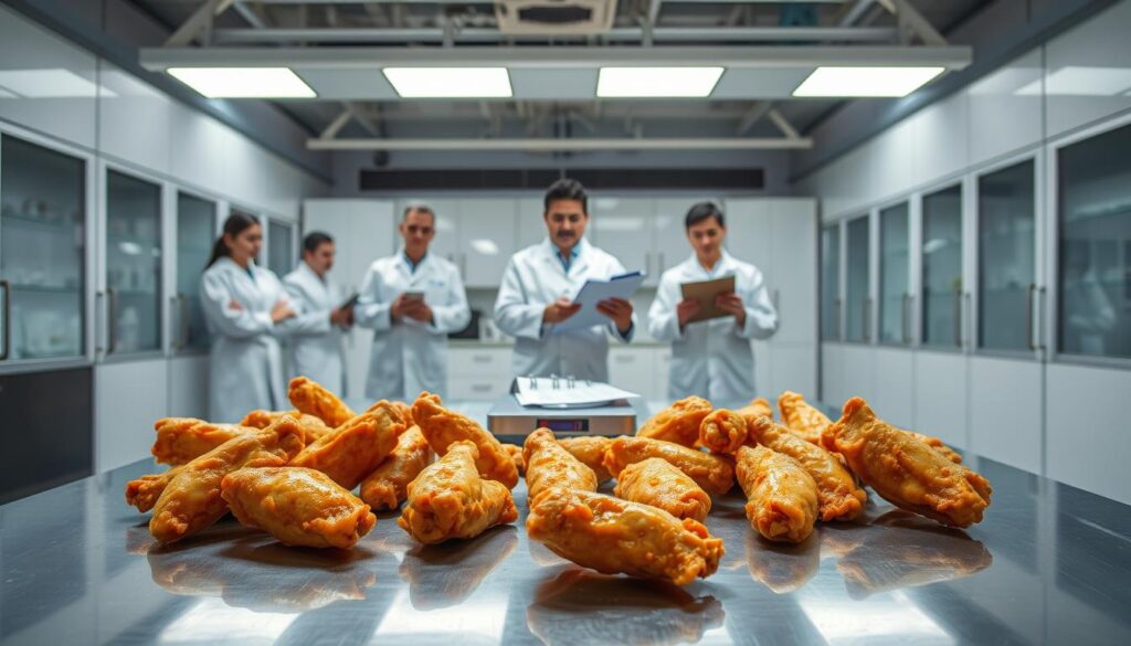 KFC Chicken Wings Quality Control