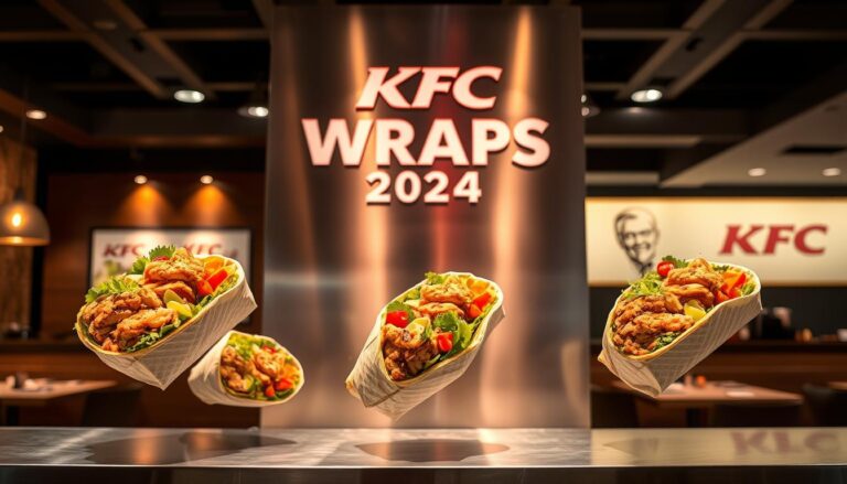 KFC Wraps Menu