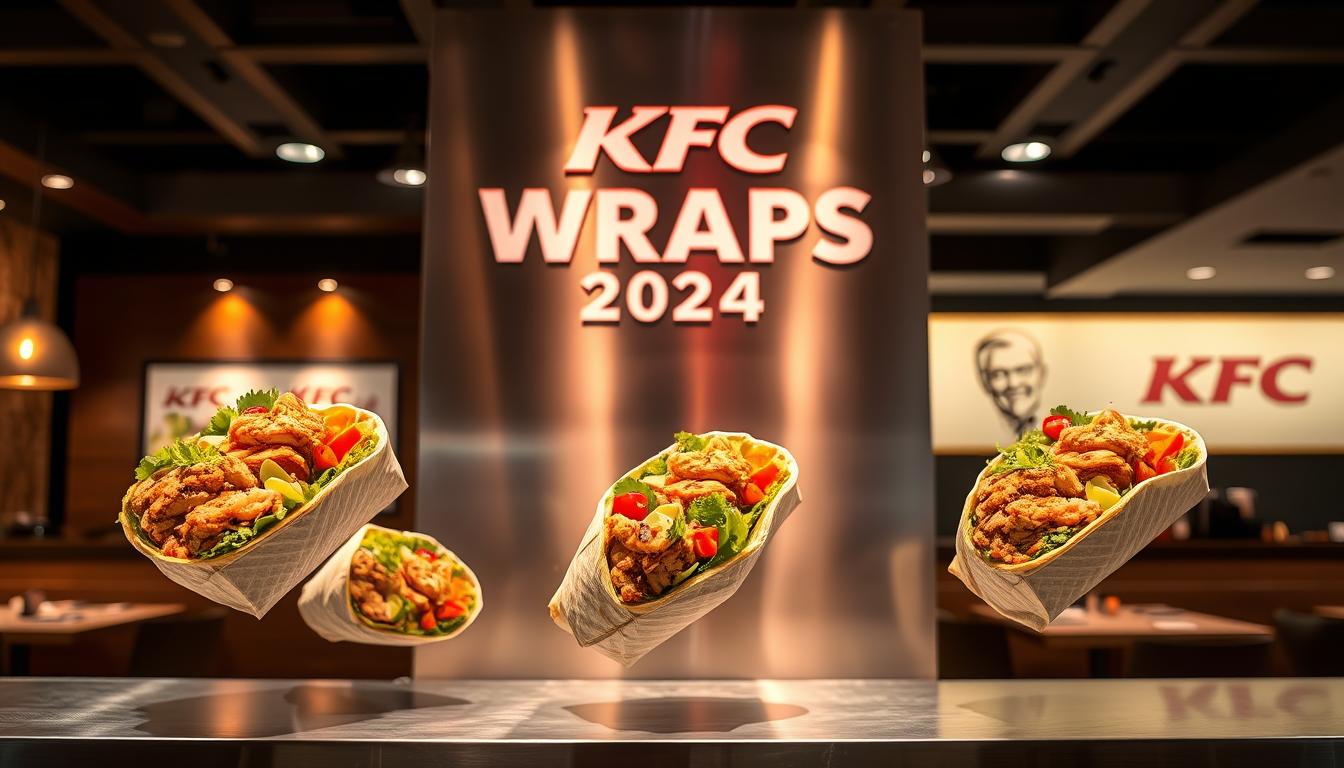 KFC Wraps Menu