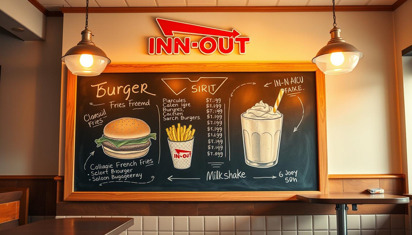 in n out menu